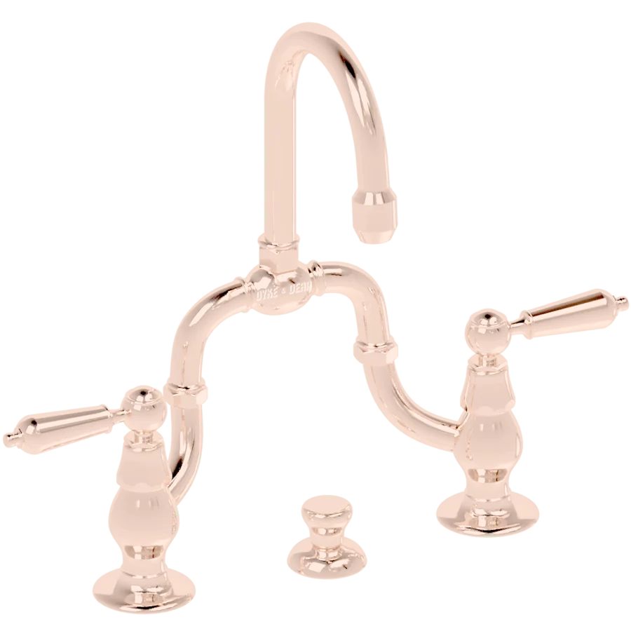 GRIFOS DE PALANCA DE METAL MEZCLADOR DE FREGADERO PUENTE BLEU PROVENCE