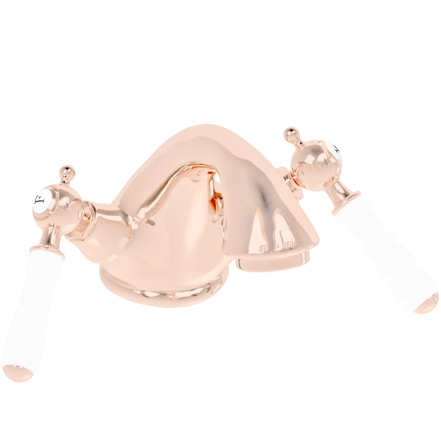 GRIFOS DE PALANCA DE PORCELANA MEZCLADOR PARA FREGADERO DE SUPERFICIE BLEU PROVENCE