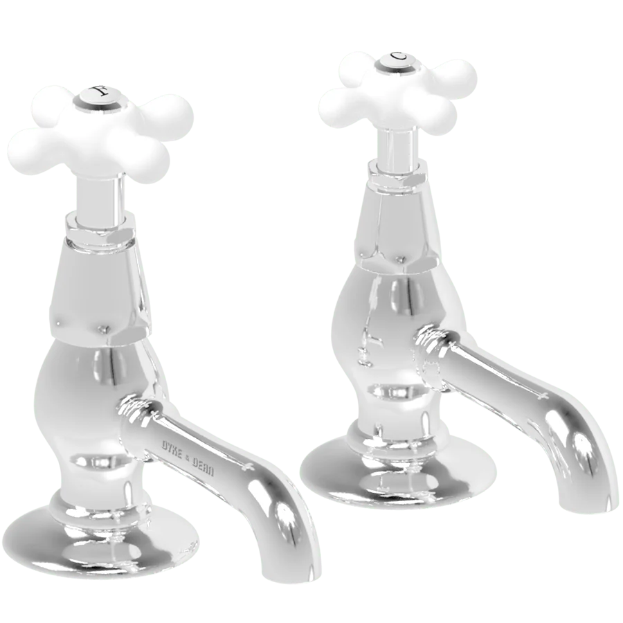 GRIFOS DE PORCELANA TWIN PIC 'N' MIX MONTADOS EN SUPERFICIE BLEU PROVENCE
