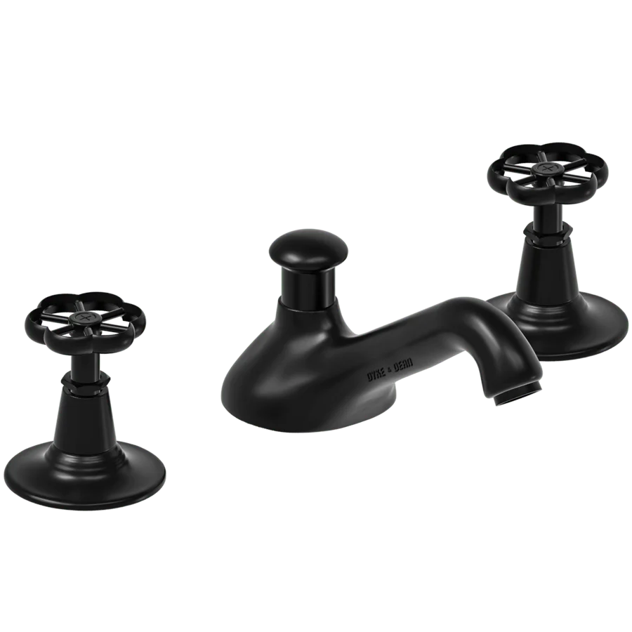 JUEGO DE LAVABO PICO GRIFOS FLOR BLEU PROVENCE