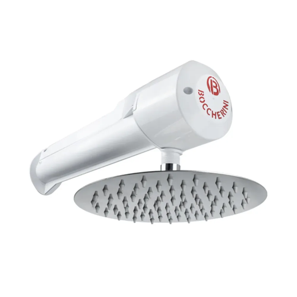 Ducha electrica Lusso blanca de 220v marca Boccherini