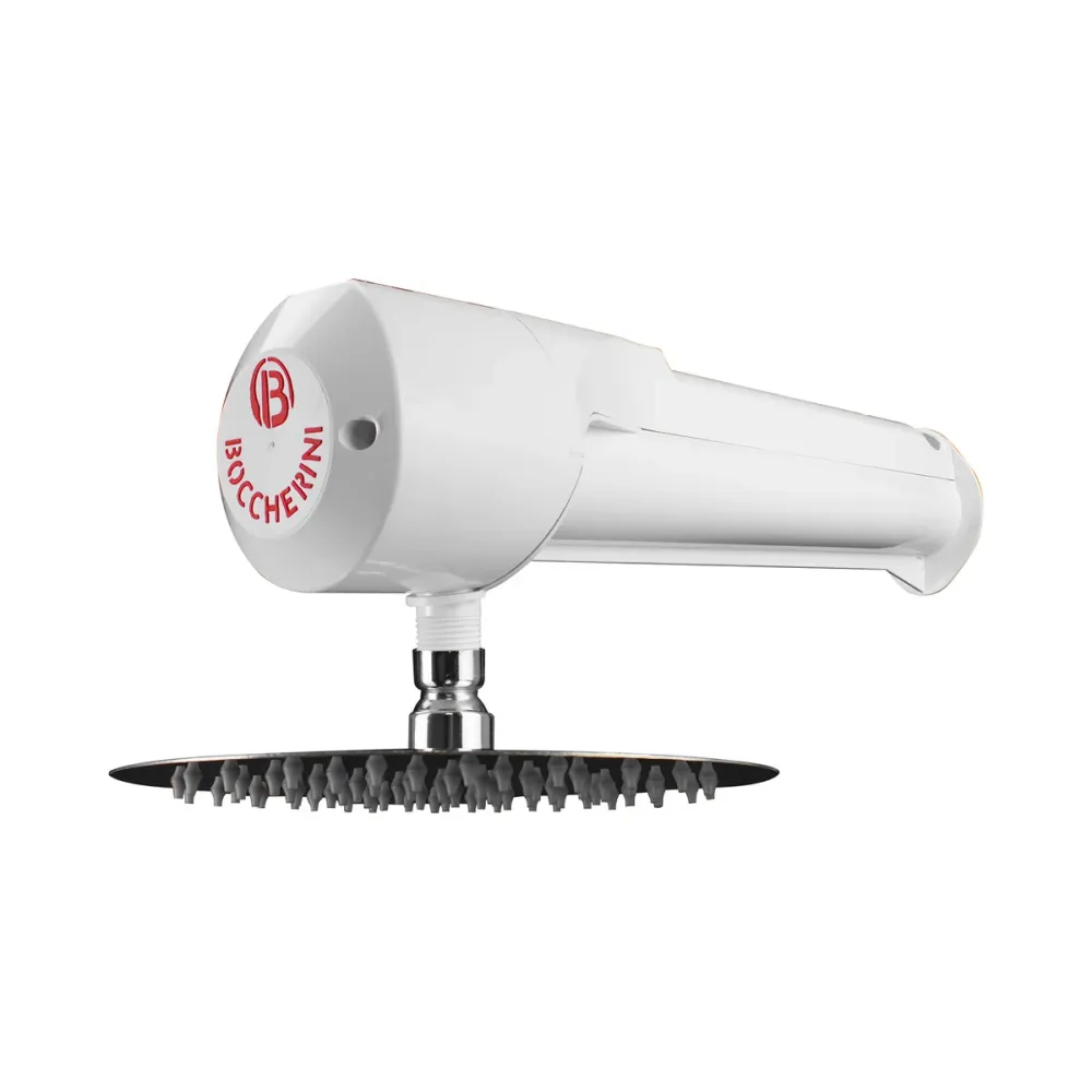 Ducha electrica Lusso blanca de 220v marca Boccherini