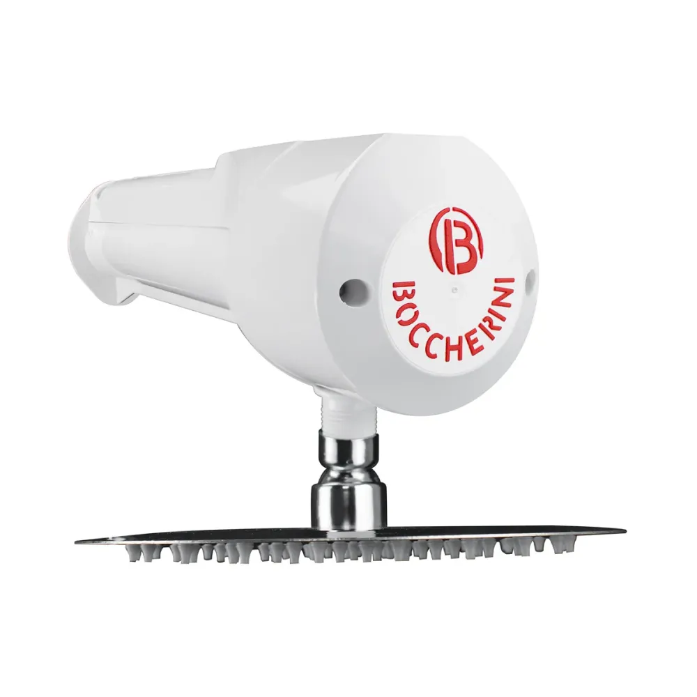 Ducha electrica Lusso blanca de 220v marca Boccherini