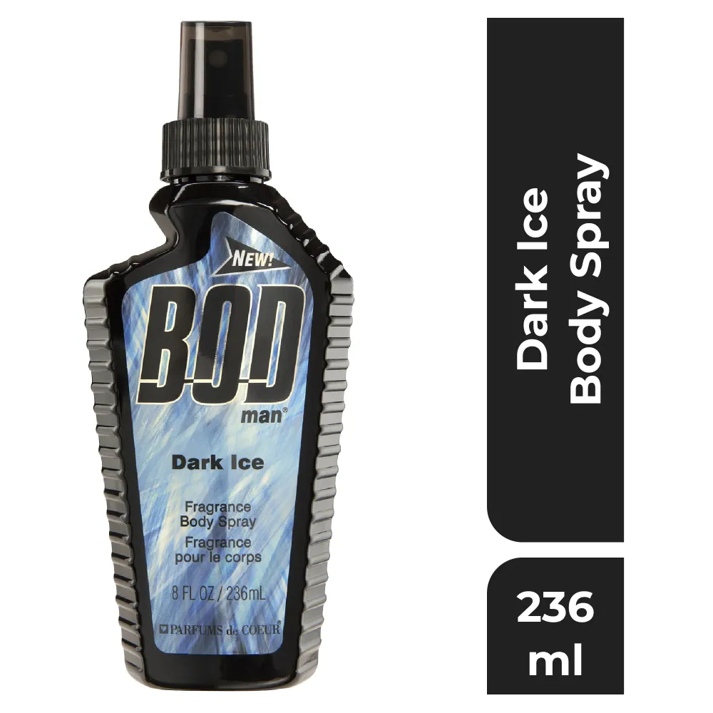 BOD Man, Dark Ice Body Spray 236ml Bodman
