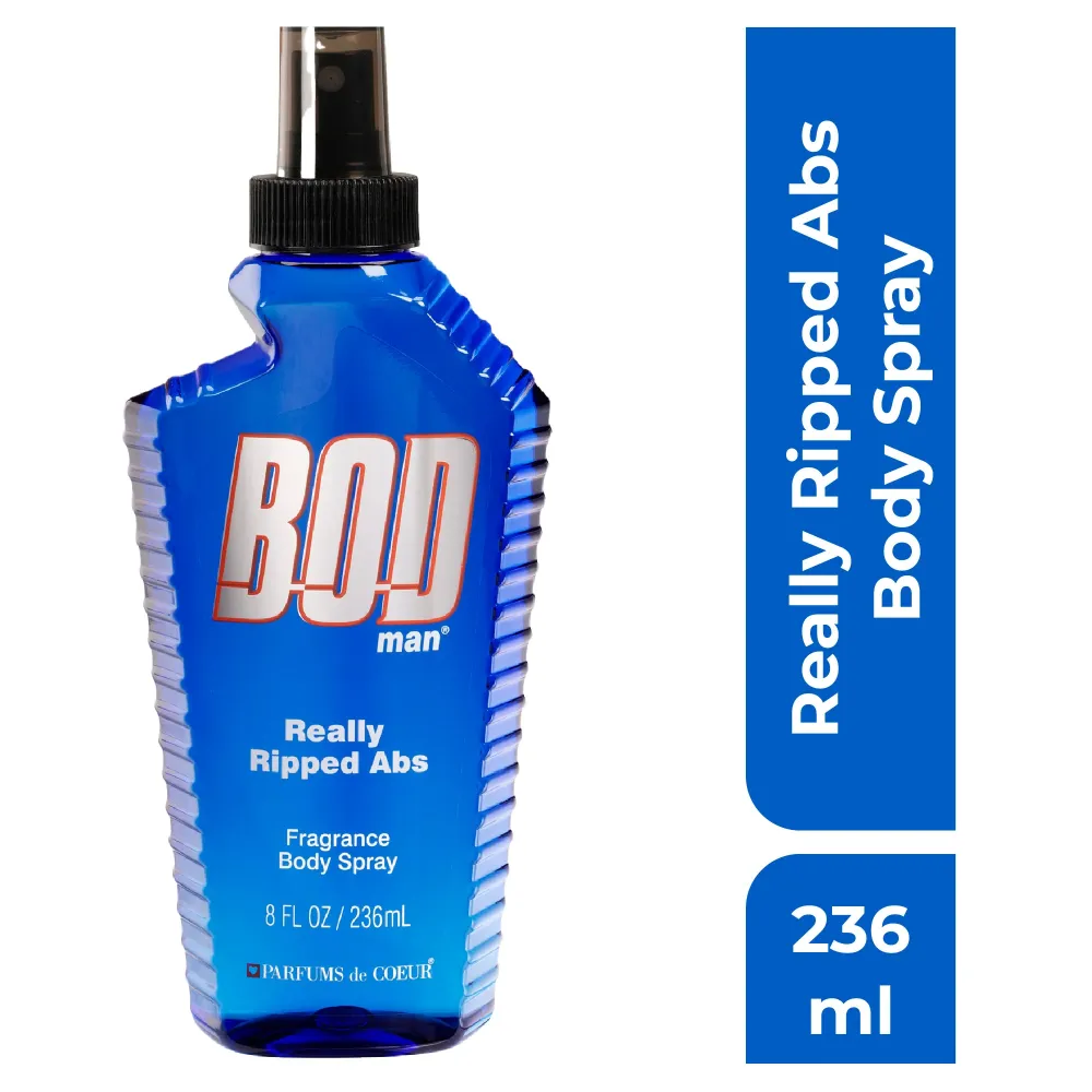 BODMAN, Really Ripped Abs Body Spray 236ml