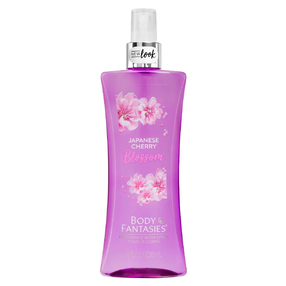Body Fantasies, Japanese Cherry Blossom Fragancia Corporal en Spray , 236 ml