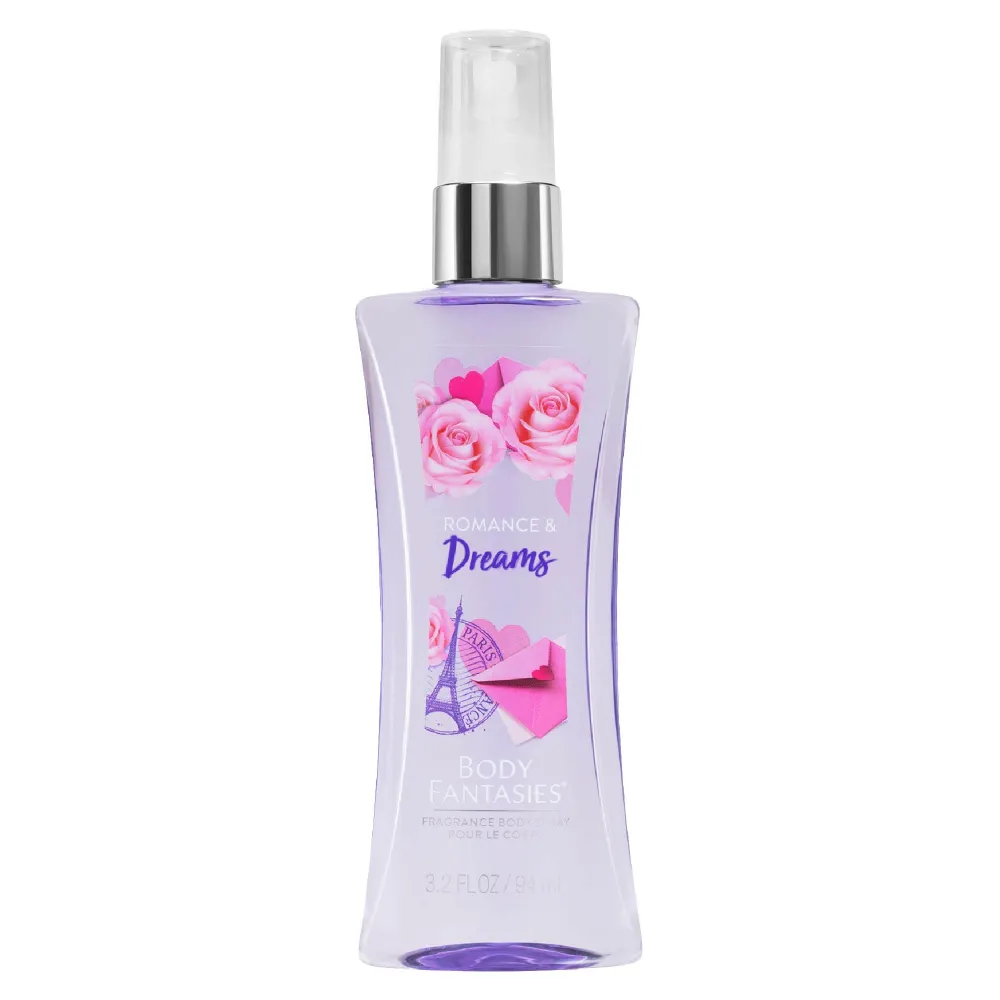 Body Fantasies, Romance And Dreams Fragancia Corporal en Spray, 94 ml
