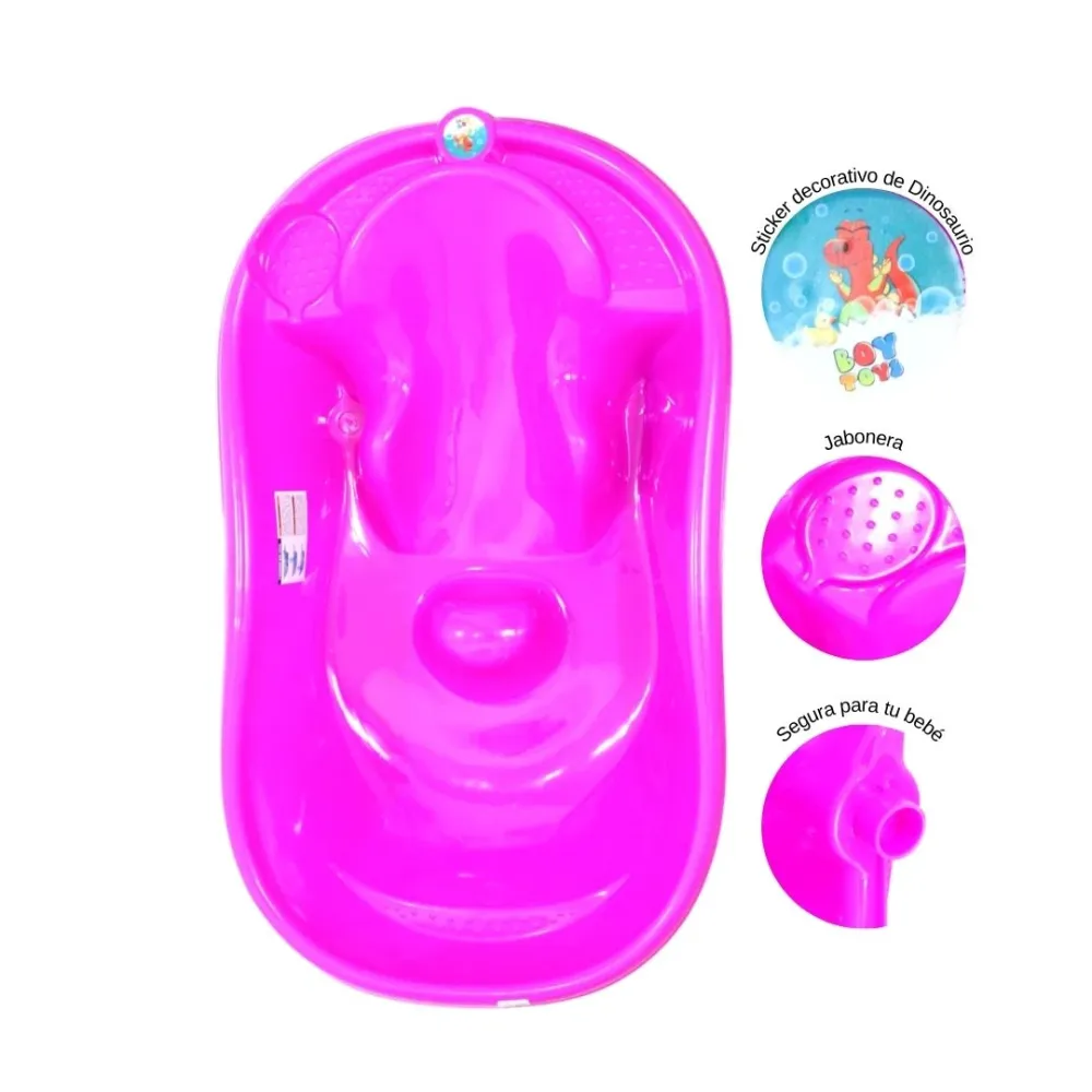 BAÑERA DINO NIÑ CPF4140-2 BOY TOYS