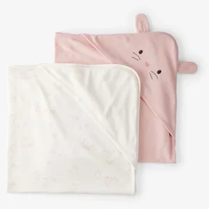 CARTERS BEBE NIÑ TOALLA PINK PK 2