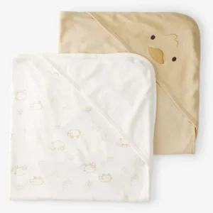 CARTERS BEBE NIÑO TOALLA YELLOW PK 2