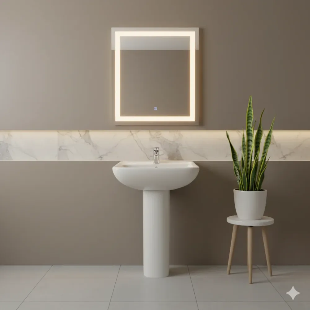 LAVABO CATO GOYA BLANCO