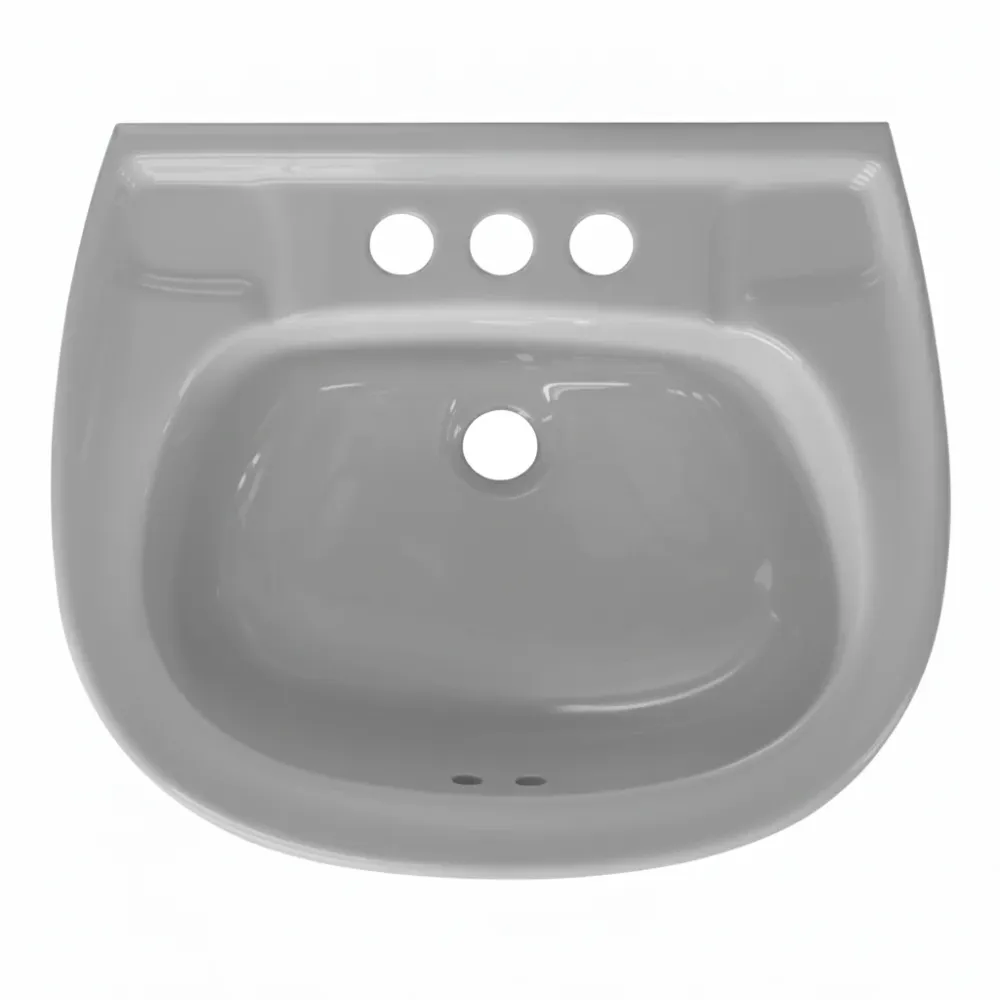 LAVABO CATO JAZMIN GRIS PLATINO (Calidad única)*
