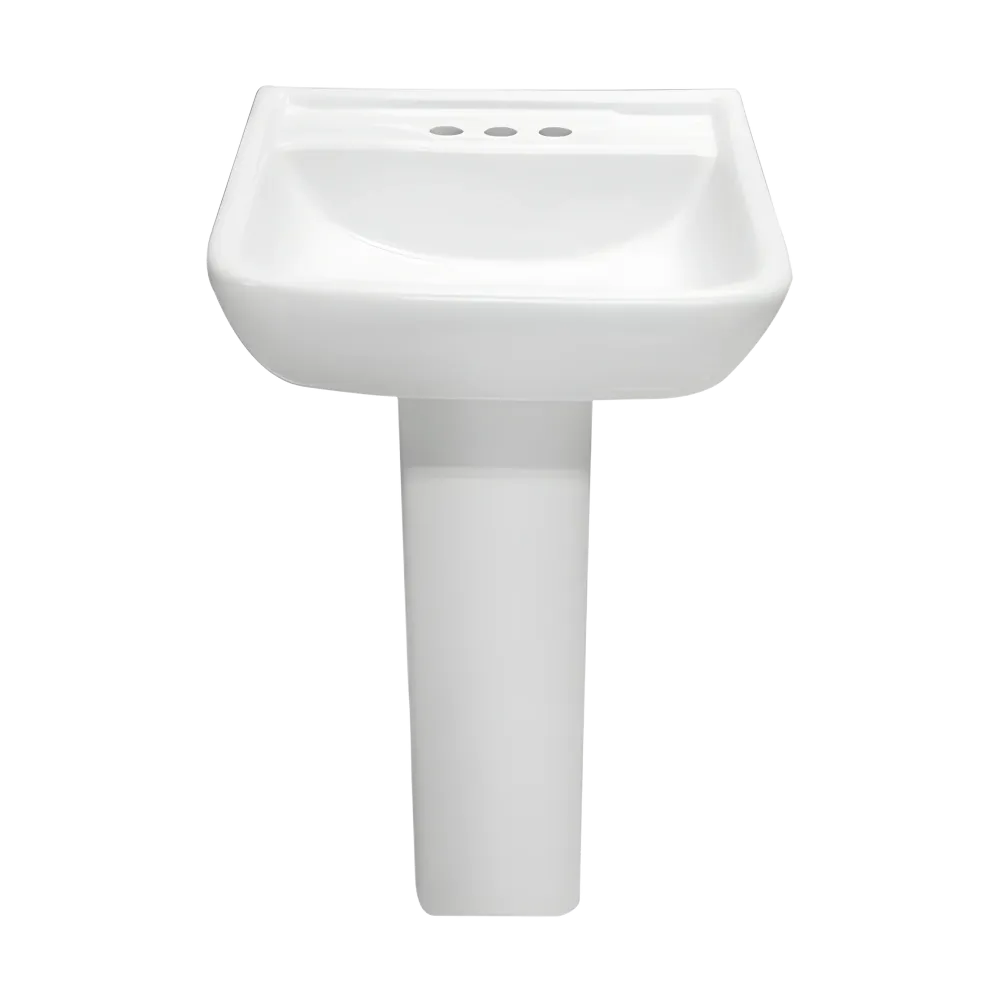 LAVABO Y PEDESTAL CATO GOYA BLANCO