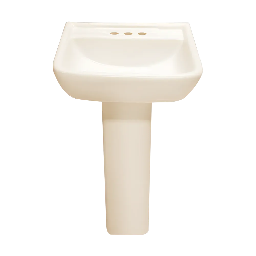 LAVABO Y PEDESTAL CATO GOYA MARFIL