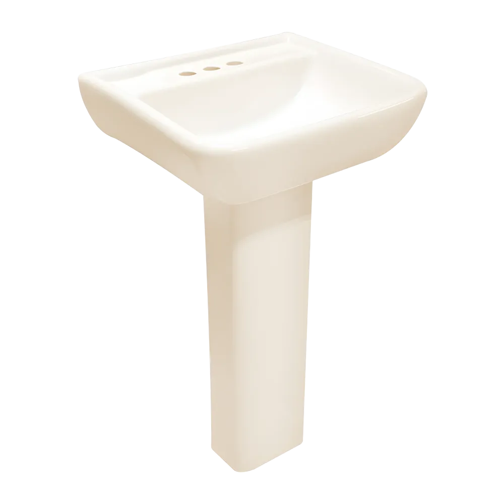 LAVABO Y PEDESTAL CATO GOYA MARFIL