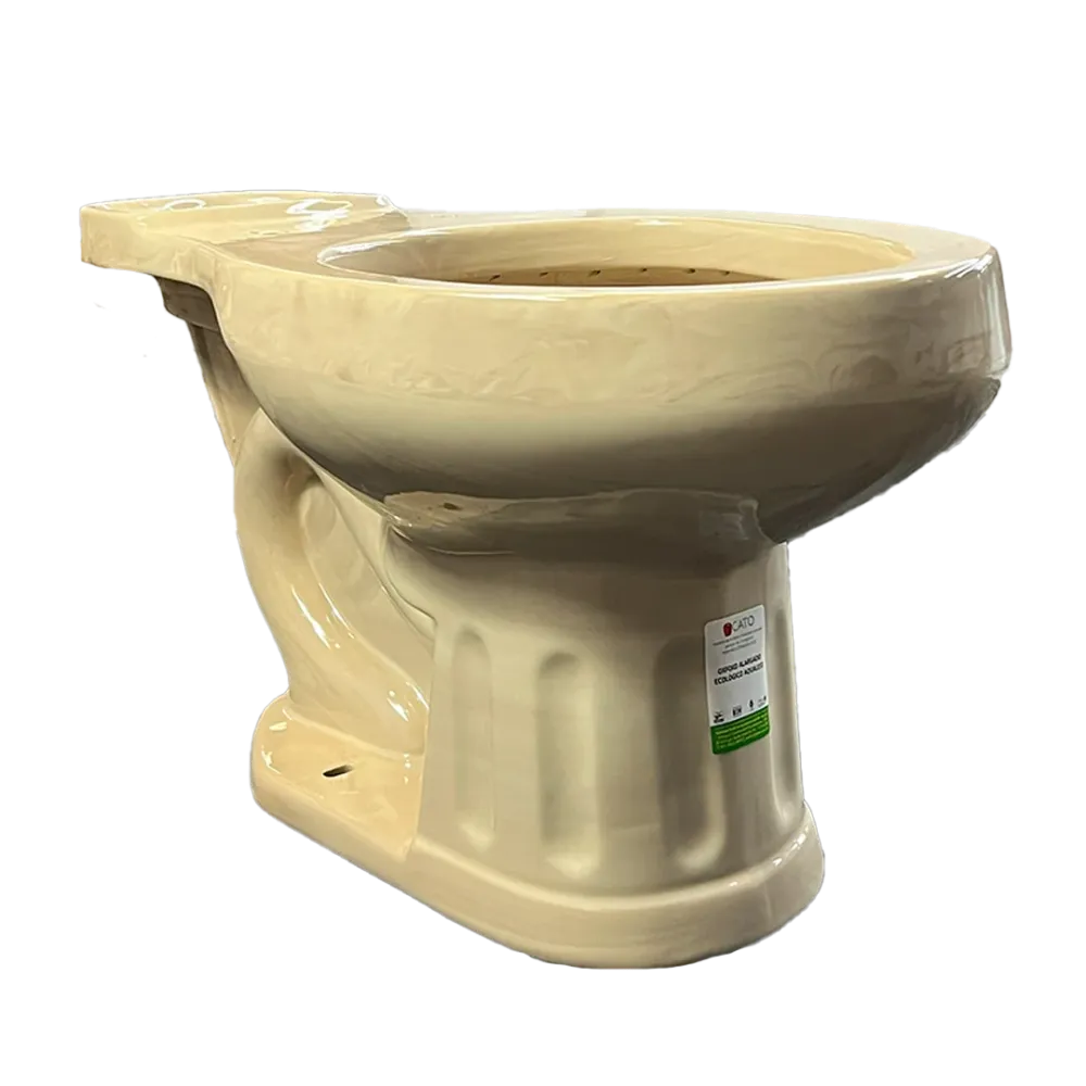 TAZA DE BAÑO OXFORD ALARGADA MARMOLEADO BEIGE CATO
