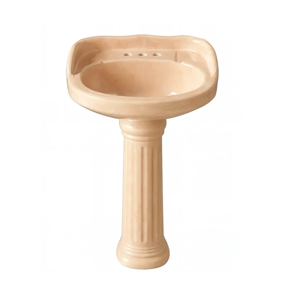 FUENTE Y PEDESTAL CERAMOSA ATENAS MARMOL ROSA CAL.UNICA