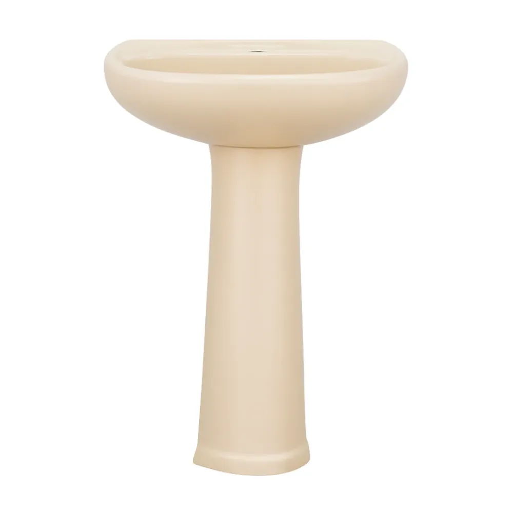 FUENTE Y PEDESTAL CERAMOSA CLASSIC MARFIL (Calidad única)*