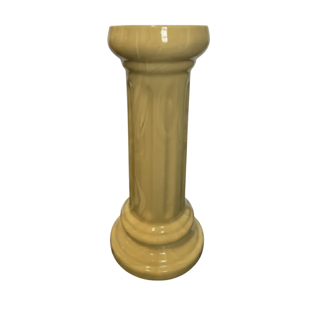 PEDESTAL CERAMOSA ATENAS MARMOL CAFE CAL.UNICA