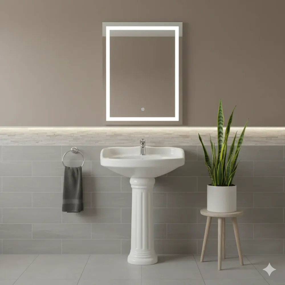 PEDESTAL ROMANO CERAMOS BLANCA (Calidad única)* CERAMOSA