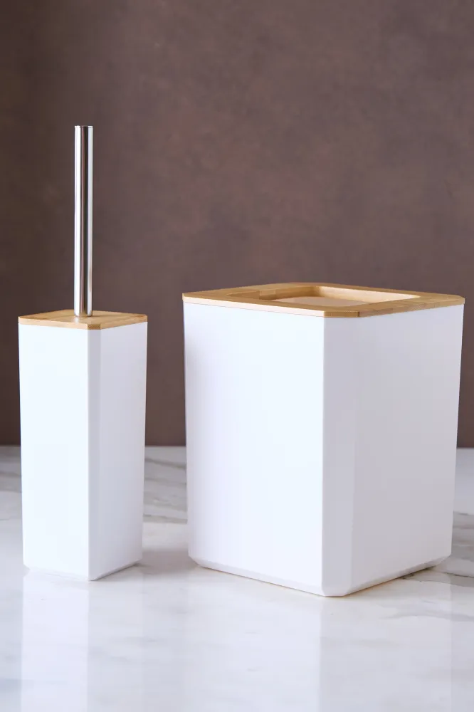 CESTO & CEPILLO ARGEL WHITE