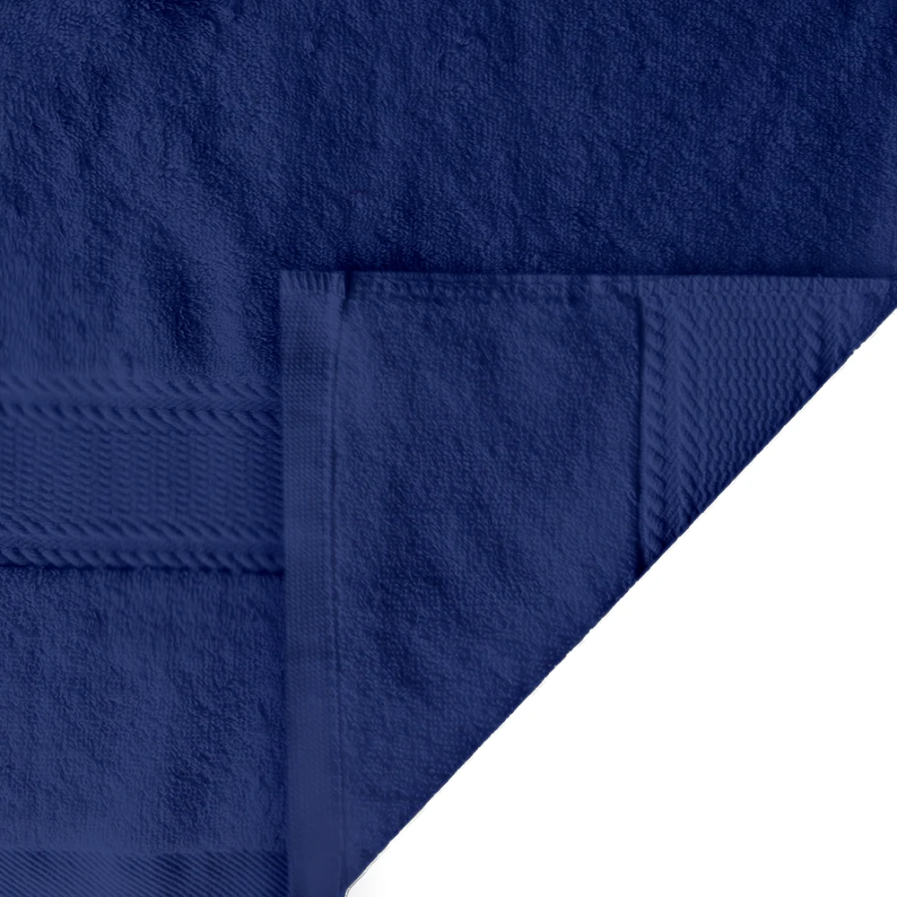 Toalla de baño 70 x 140 cm 500 grs azul marino Chantilly