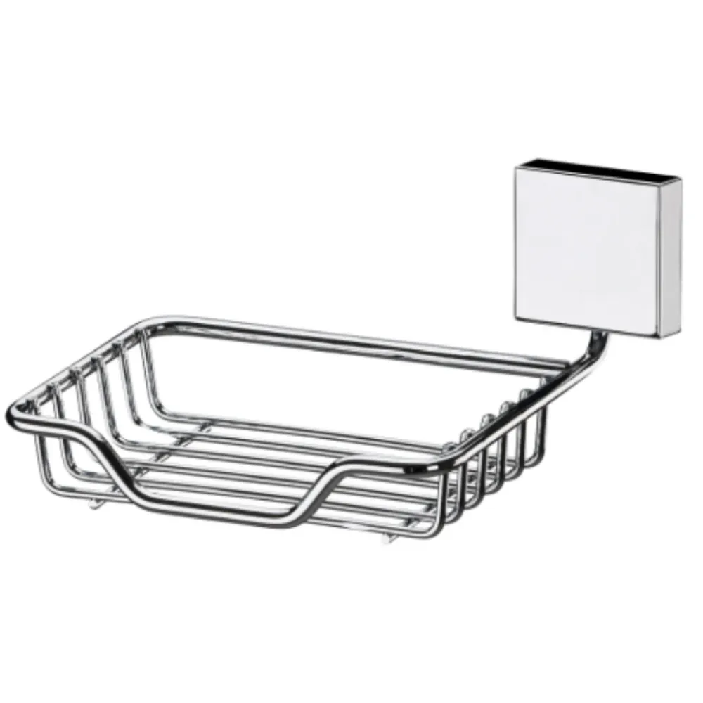 Jabonera Inox - 12x9x8 cm Classic Home