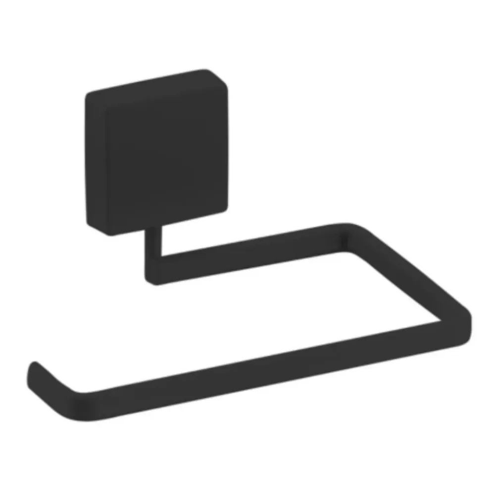 Portarrollos - 6x8x12 cm Negro Classic Home