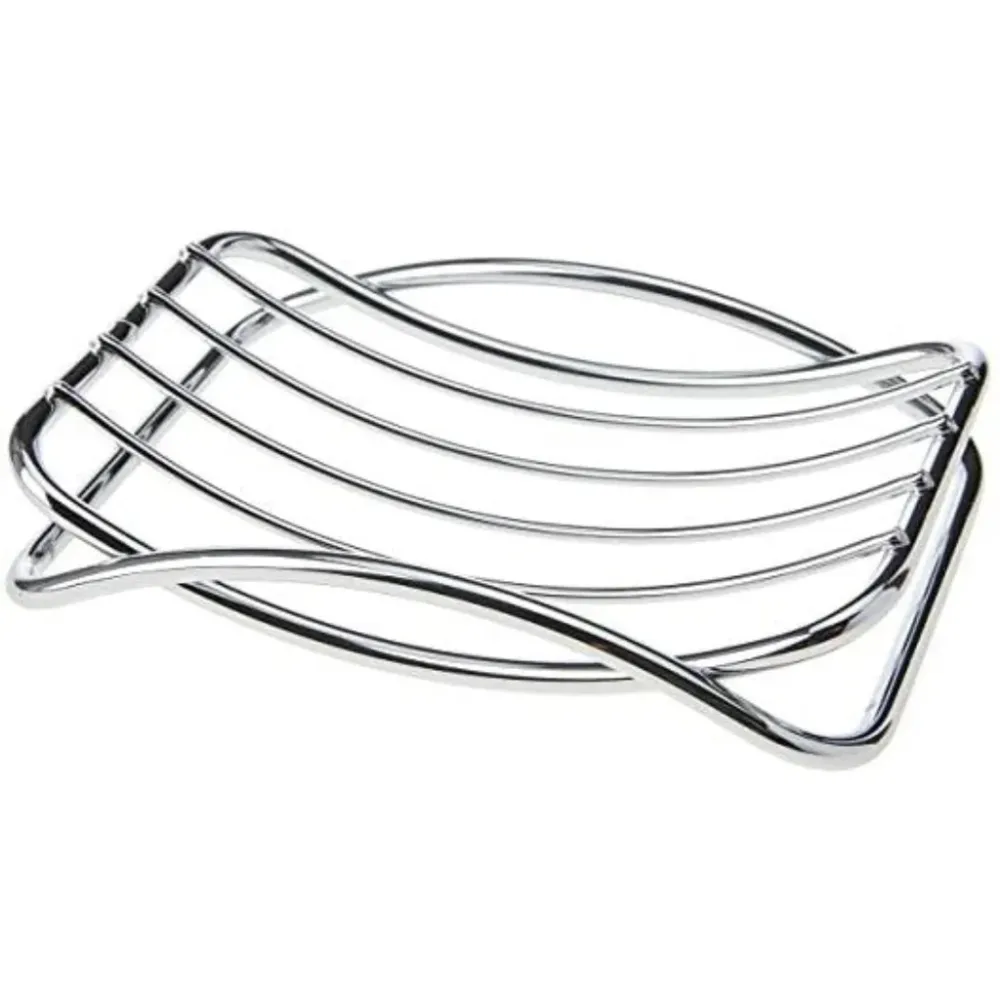 Jabonera de mesa - 13x9x3 cm Cromo classichomepy-shop