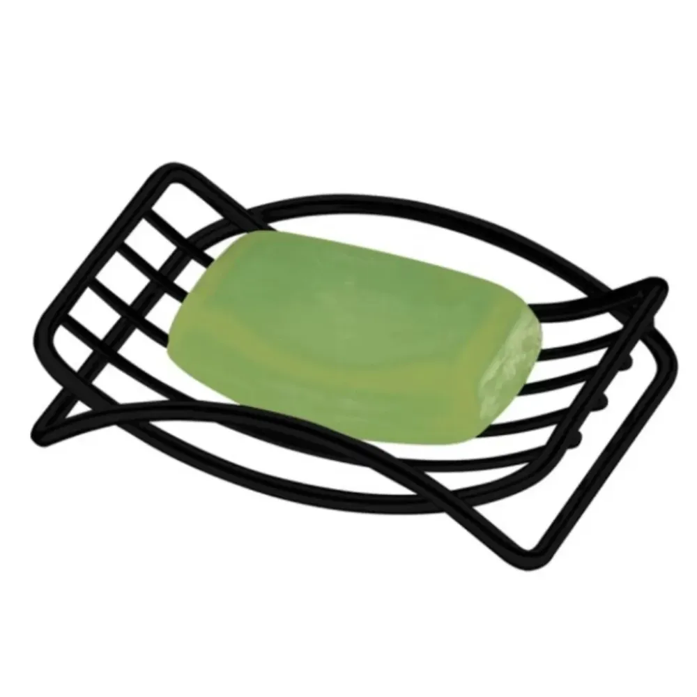 Jabonera de mesa - 13x9x3 cm Cromo classichomepy-shop