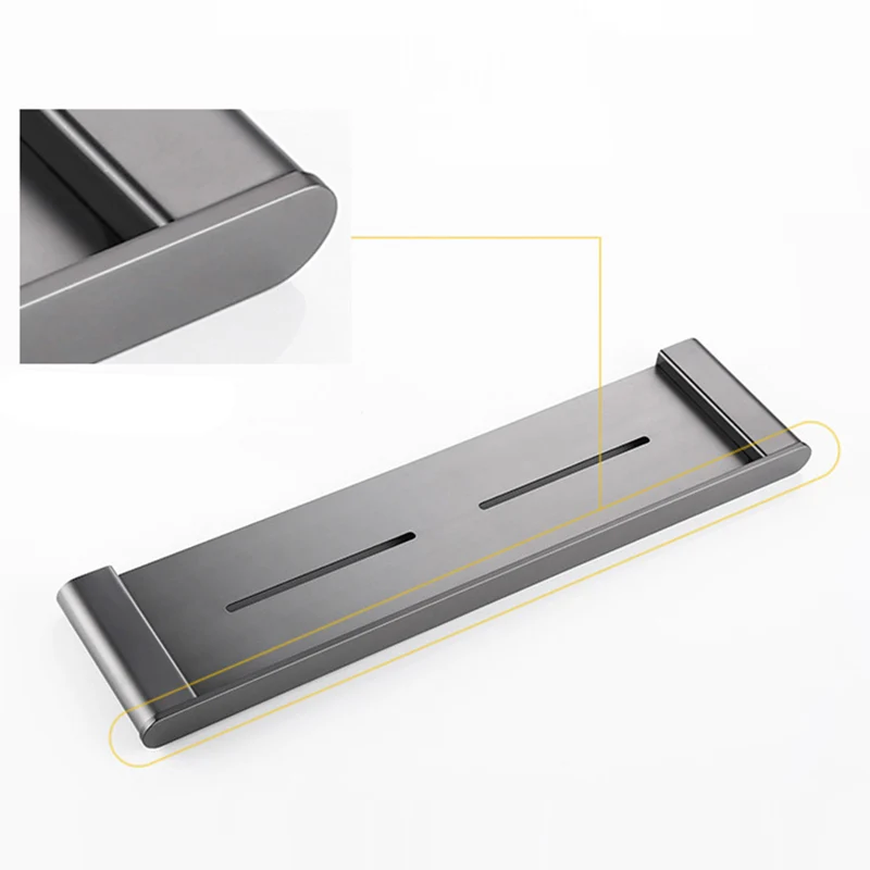 Accesorio de baño contemporáneo, individual o en conjunto con toallero. Clearhalo