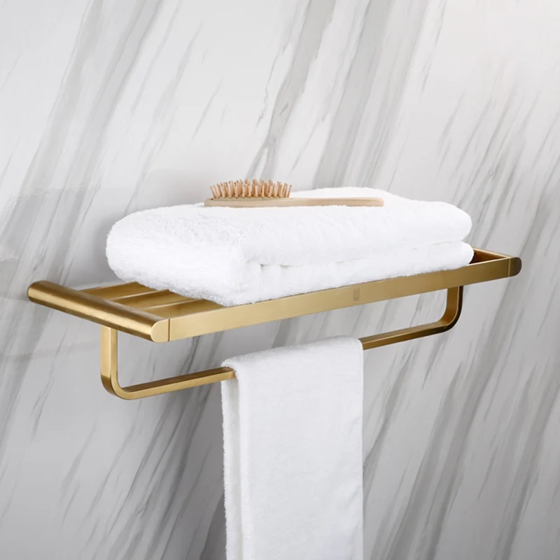 Accesorio de baño de latón de estilo tradicional, individual o en conjunto en metal Clearhalo