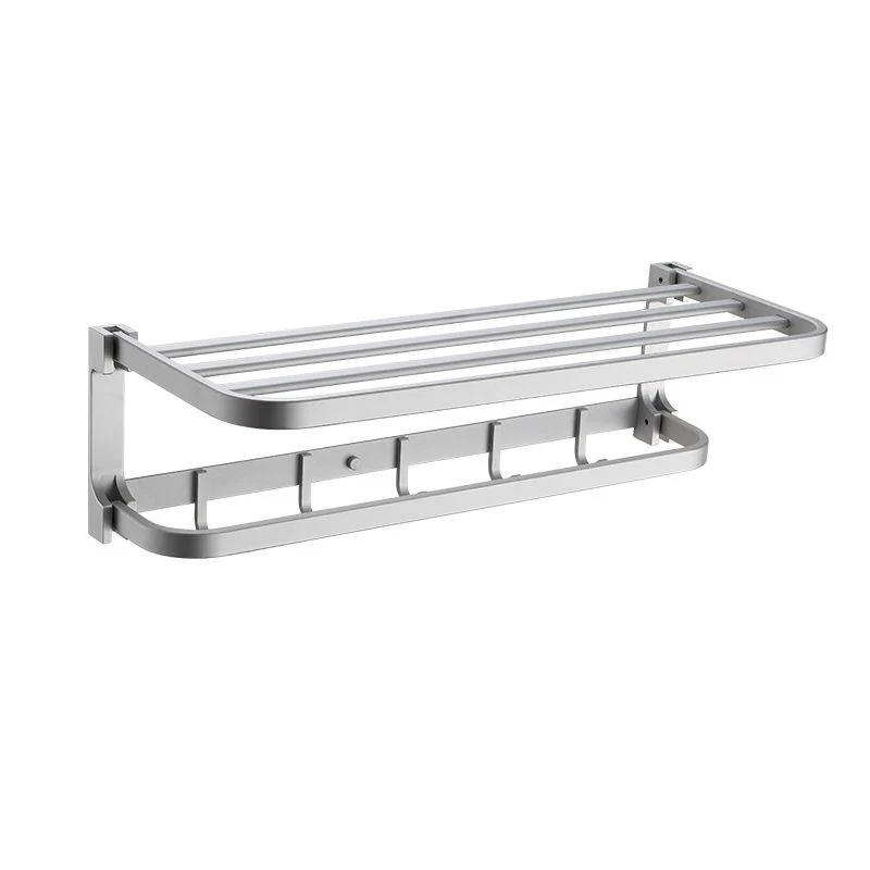 Accesorio de baño de metal contemporáneo, individual o en conjunto. Clearhalo