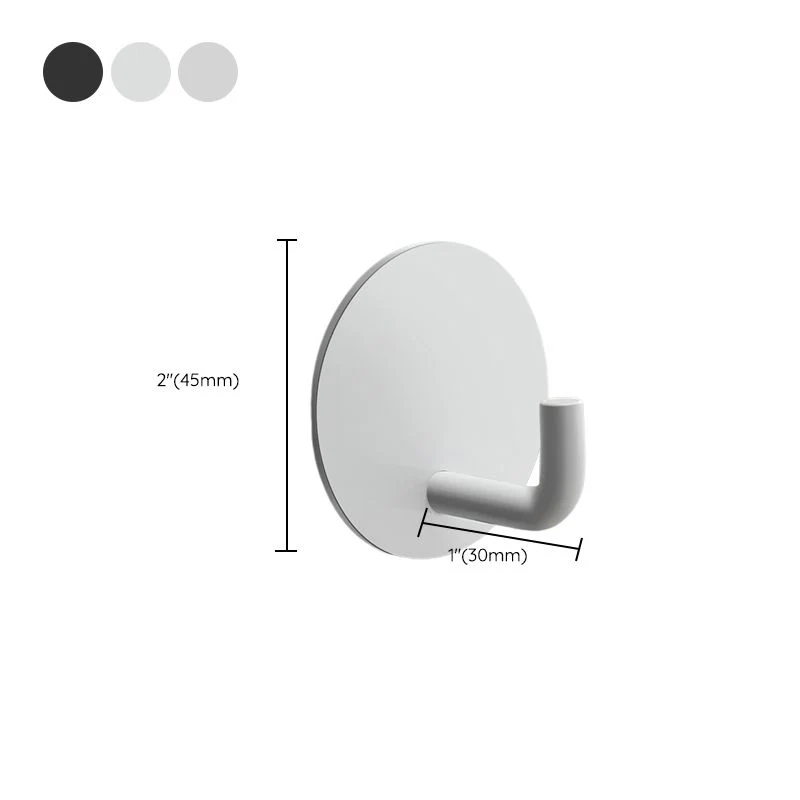 Accesorio de baño minimalista, individual o en conjunto. Hardware de baño mate. Clearhalo