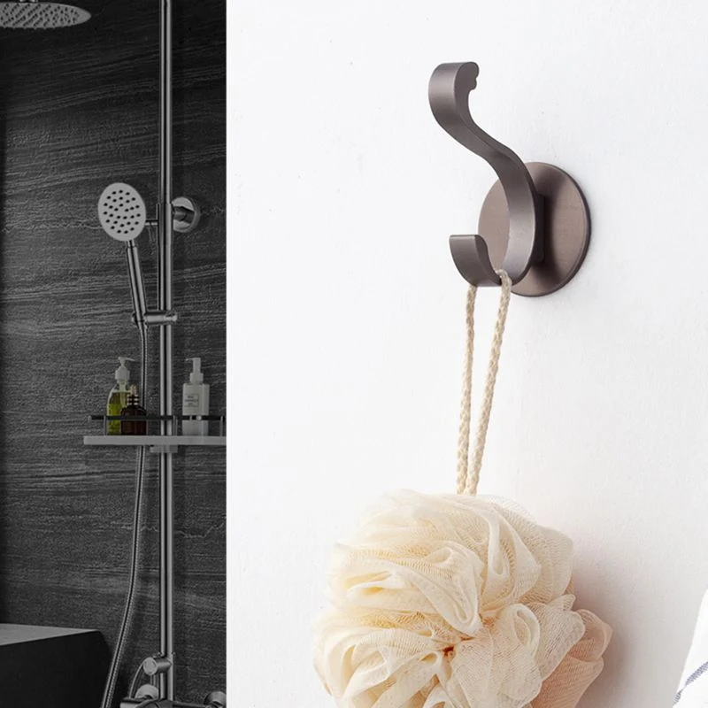 Accesorio de baño minimalista, individual o en conjunto. Hardware de baño mate. Clearhalo