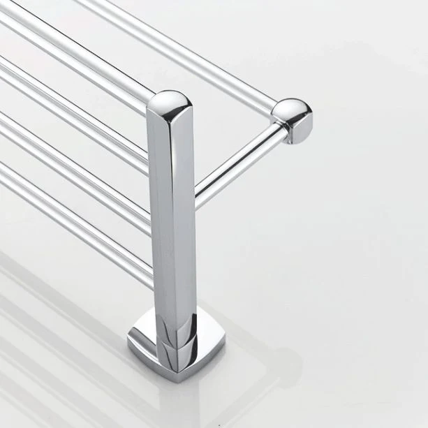 Accesorio de baño modernista de latón cromado individual o en conjunto Clearhalo
