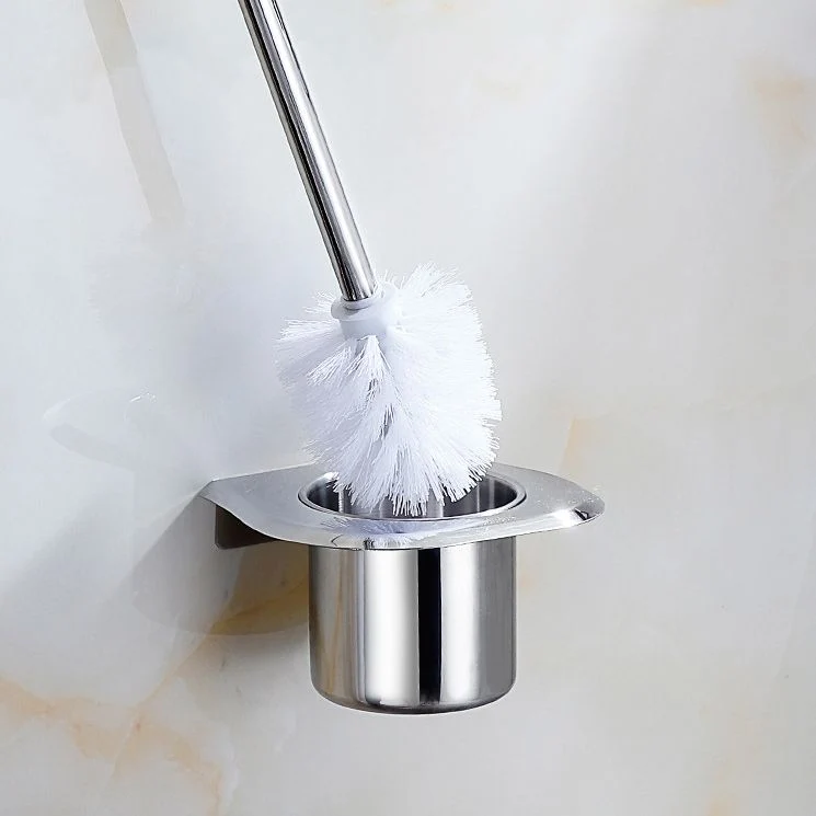 Accesorio de baño moderno de acero inoxidable de 6 piezas, individual o en conjunto Clearhalo
