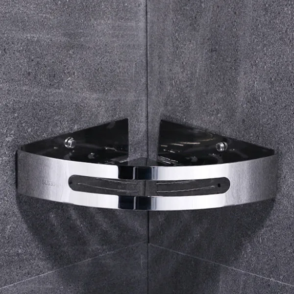 Accesorio de baño moderno de acero inoxidable de 6 piezas, individual o en conjunto Clearhalo