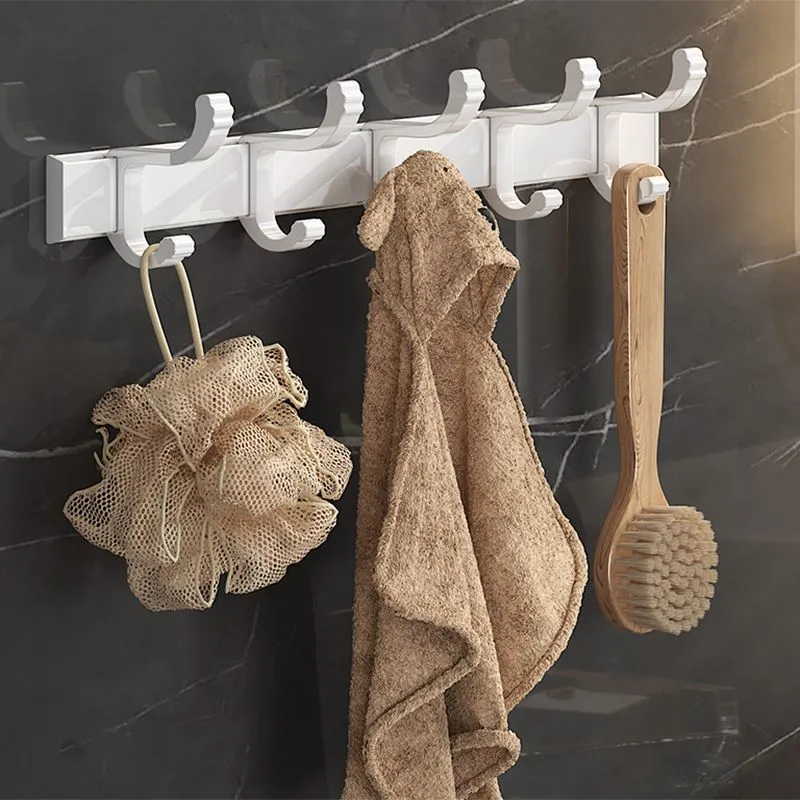 Accesorio de baño moderno en color blanco, individual o en conjunto, de metal. Clearhalo