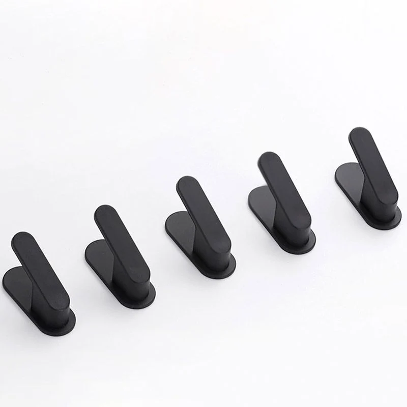 Accesorio de baño moderno, individual o en conjunto. Hardware de baño negro mate. Clearhalo