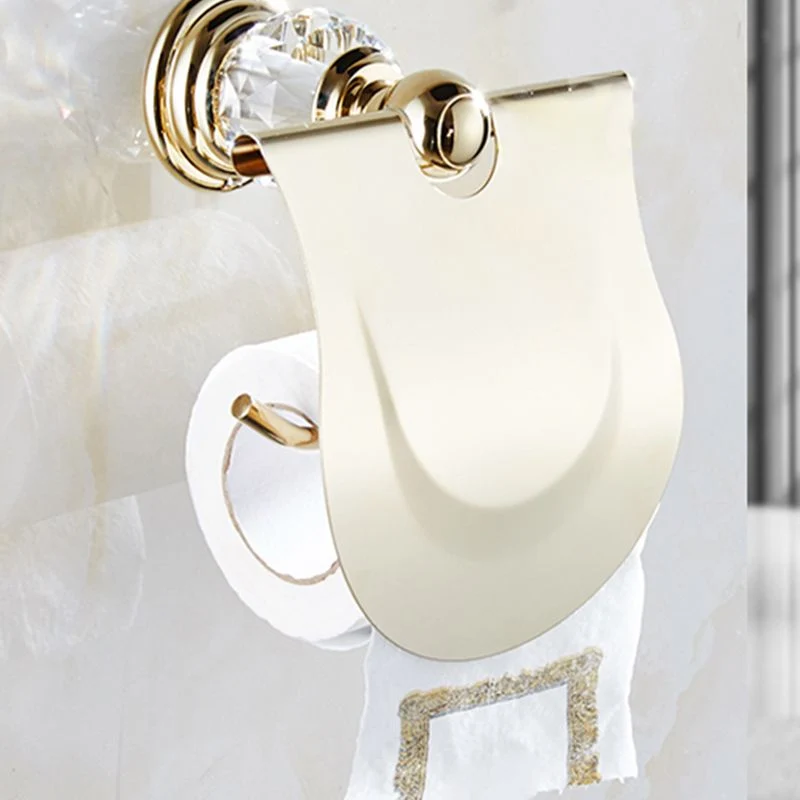 Accesorio de baño tradicional de metal y latón, individual o en conjunto. Clearhalo