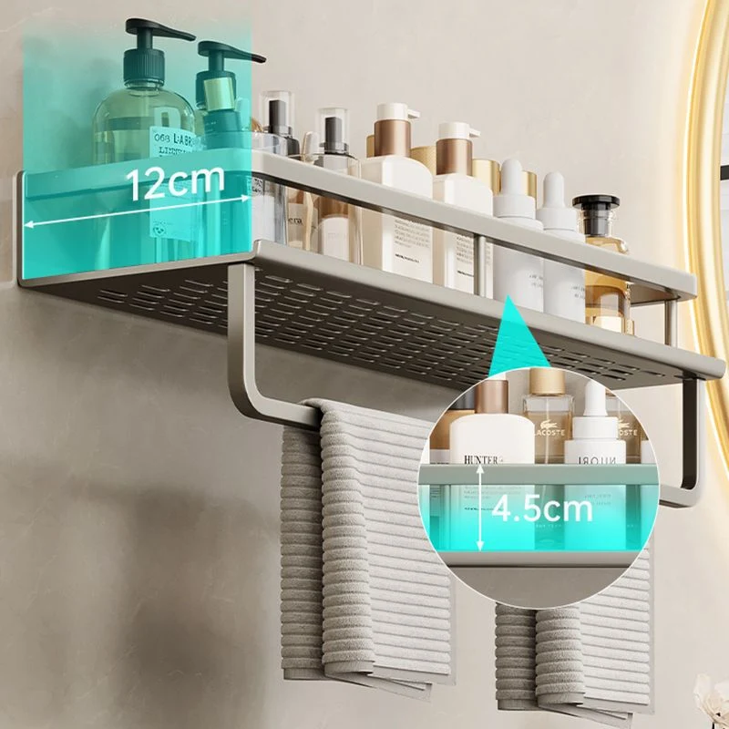 Accesorios de baño minimalistas Juego de herrajes Estante de baño Kit de accesorios de baño Clearhalo