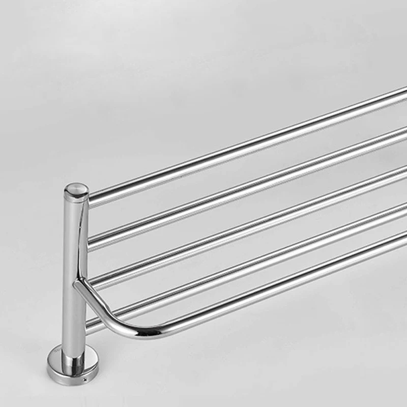 Accesorios de baño modernos, estante de baño, barra de toalla, Kit de accesorios de baño de acero inoxidable Clearhalo