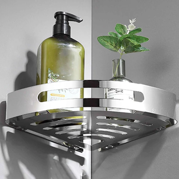 Accesorios de baño modernos, estante de baño, barra de toalla, Kit de accesorios de baño de acero inoxidable Clearhalo