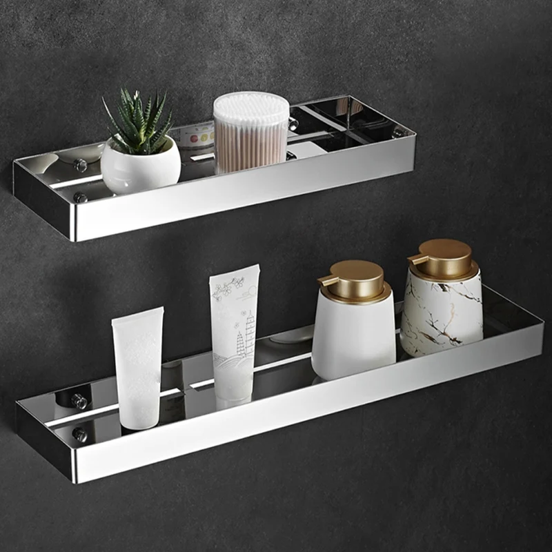 Accesorios de baño modernos, juego de herrajes, estante de baño, Kit de accesorios de baño Clearhalo