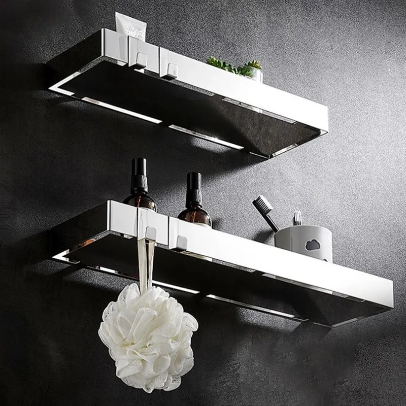 Accesorios de baño modernos, juego de herrajes, estante de baño, Kit de accesorios de baño Clearhalo