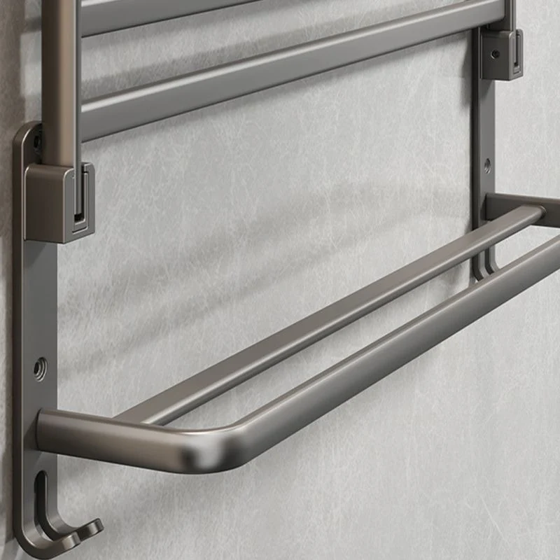 Accesorios de baño modernos Juego de herrajes Herrajes para baño grises Clearhalo