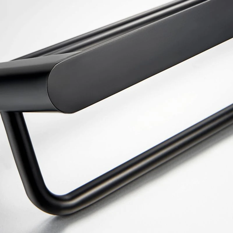 Accesorios de baño modernos Juego de herrajes Juego de herrajes para baño negro Clearhalo