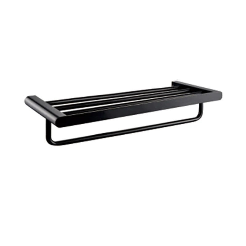 Accesorios de baño modernos Juego de herrajes Juego de herrajes para baño negro Clearhalo