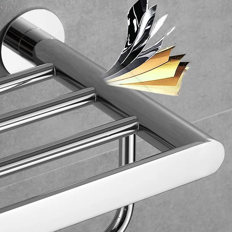 Accesorios de baño modernos Juego de herrajes Juego de herrajes para baño plateados Clearhalo